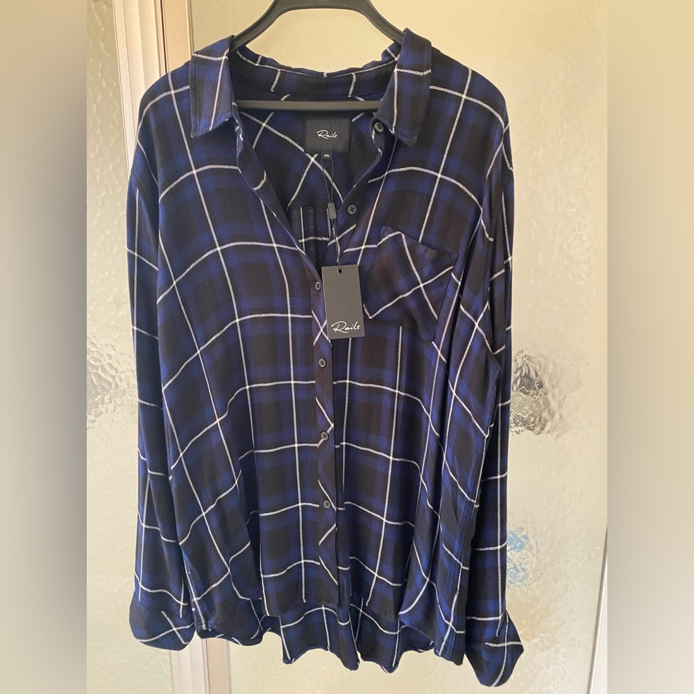 Rails Hunter plaid. XXL
